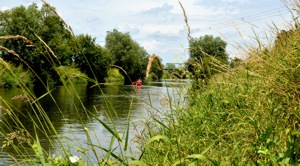 Unstrut - Blick Bussel-Brücke